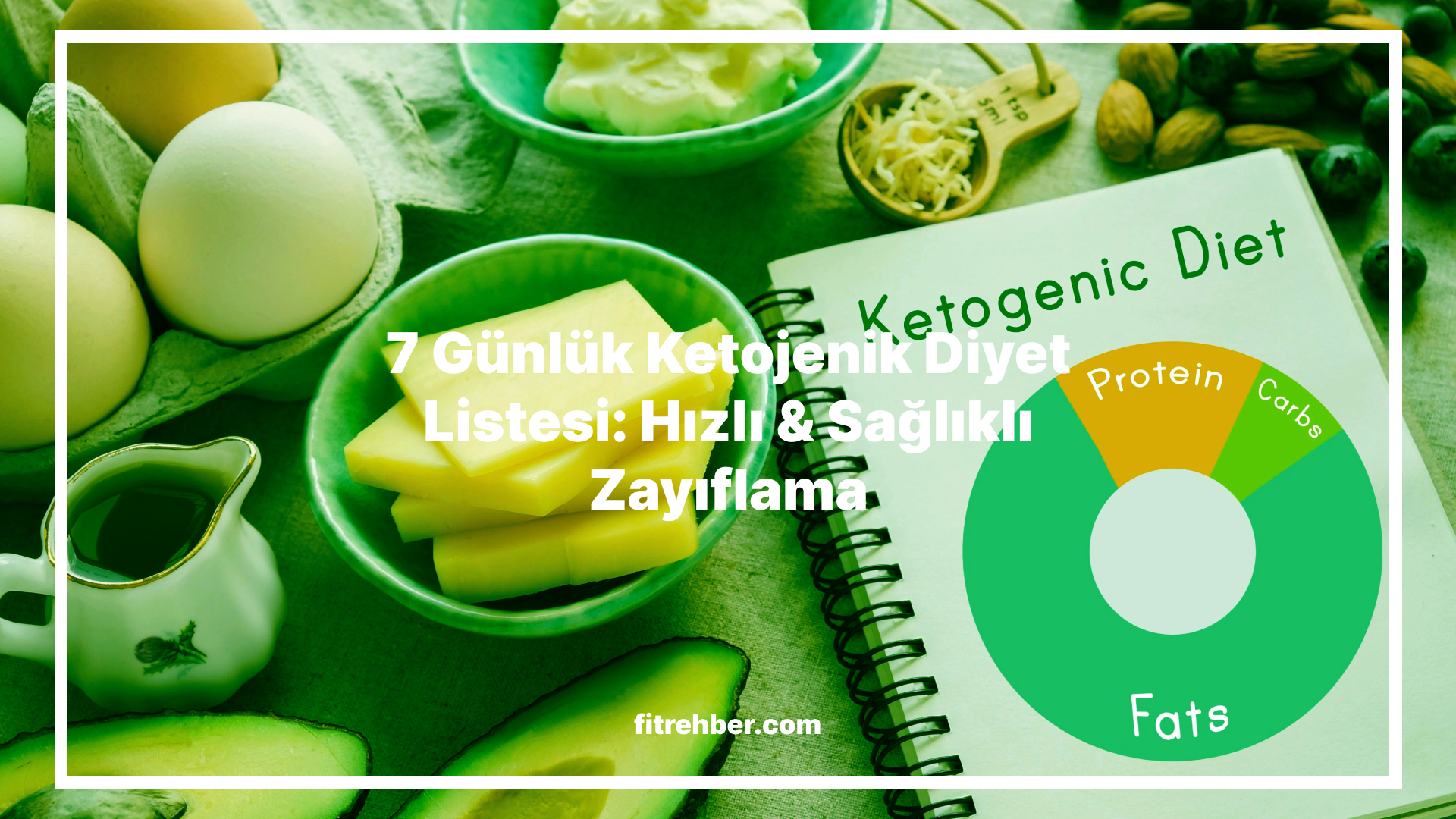 7 Günlük Ketojenik Diyet Listesi: Hızlı & Sağlıklı Zayıflama